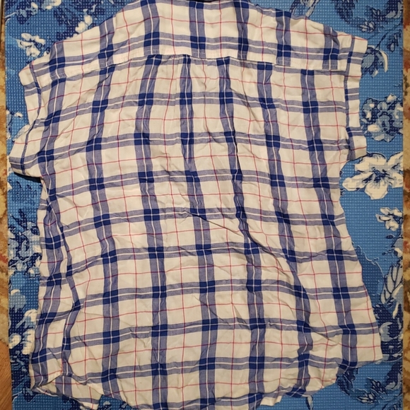 White/Blue Cardigan - Picture 3 of 3